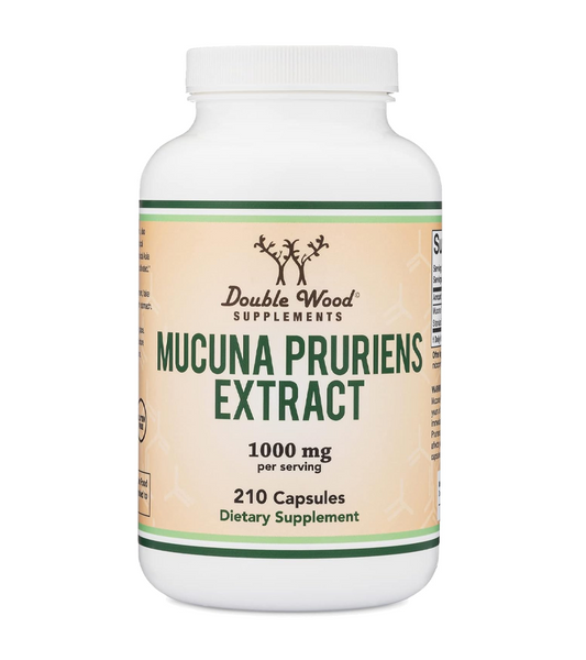 Mucuna Pruriens Extract - Dopamine Boosting Supplement 1000mg - 210 Capsules
