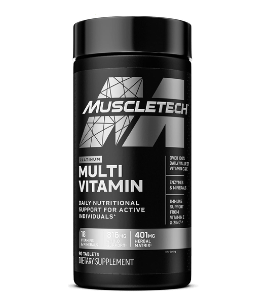 Muscletech Platinum MultiVitamin - 90 Tablets