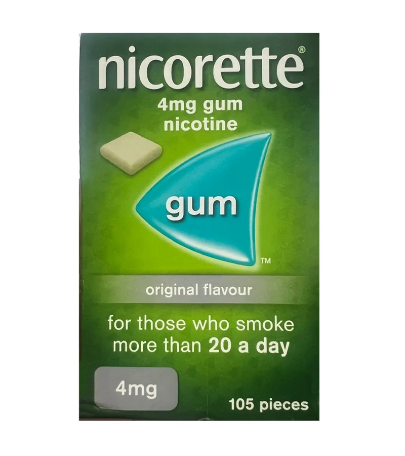 Nicorette Classique - Original, 4mg 105 gum
