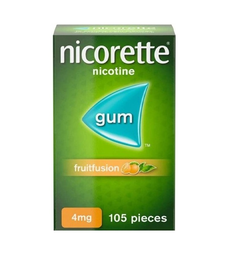Nicorette Fruit Fusion - 4mg 105 gum