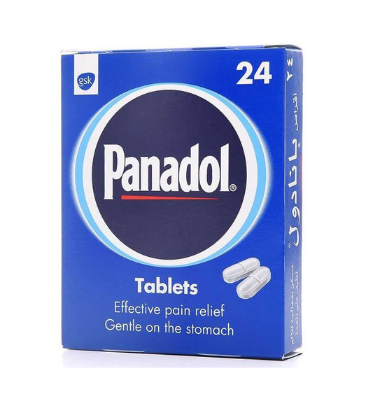 Panadol 500 Mg - 24 Tablets