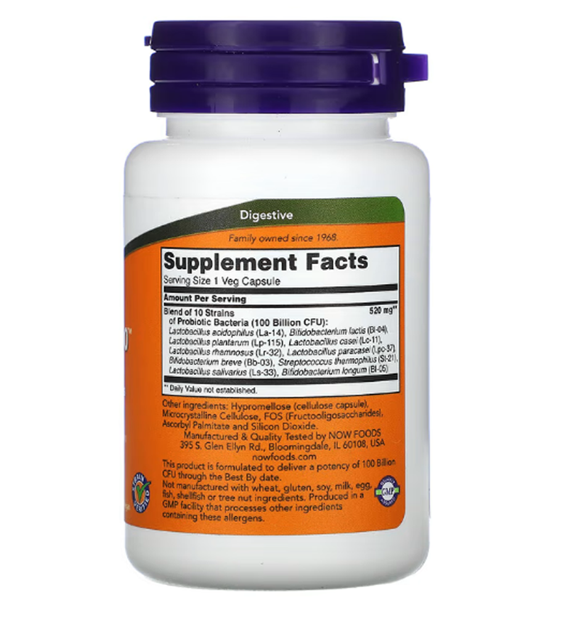 Probiotic-10, 100 Billion - 30 Veg Capsules