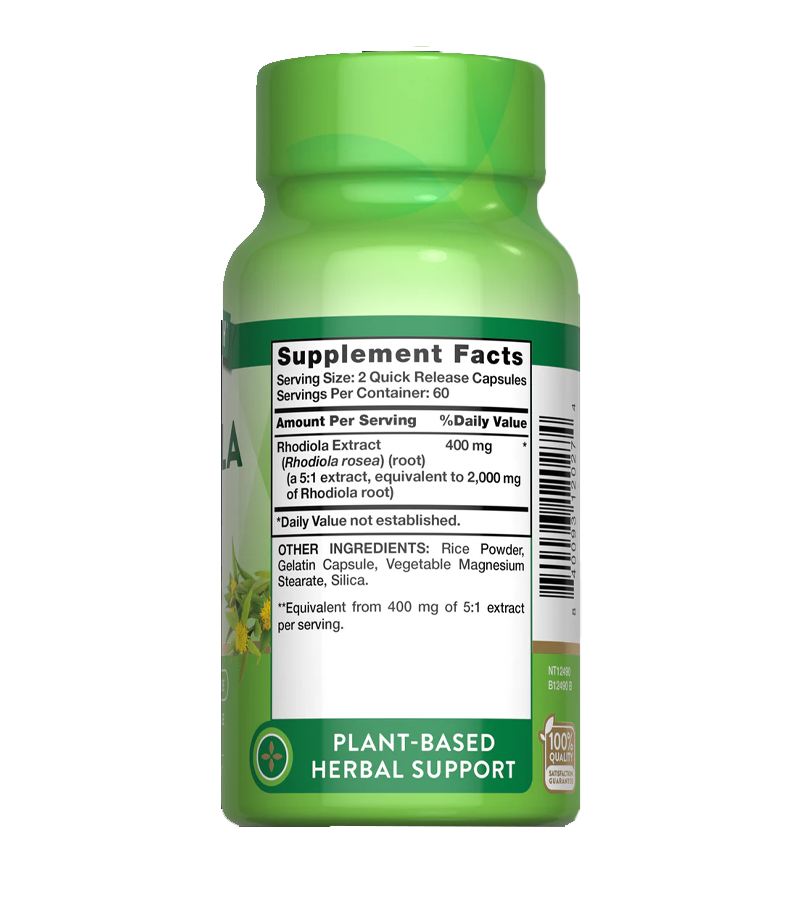 Rhodiola Rosea 2000 mg - 120 Capsules