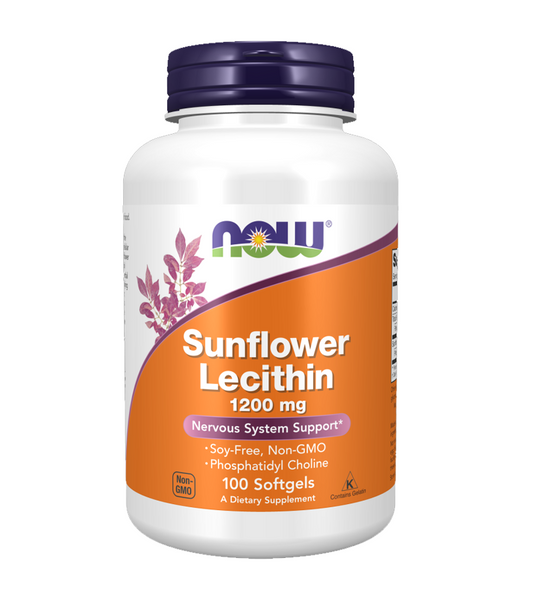 Sunflower Lecithin 1200 mg - 100 Softgels