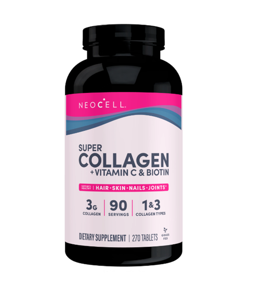 Neocell Super Collagen 6 gm Vitamin C & Biotin 270 Tablets