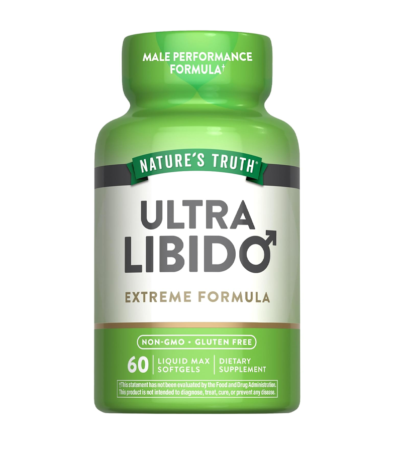 ULTRA LIBIDO FOR MEN - 60 Liquid Max Softgels