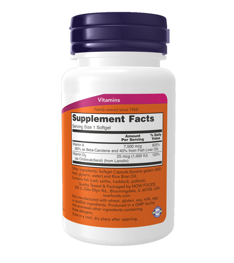 Ultra A & D-3 25,000/1,000 - 100 Softgels