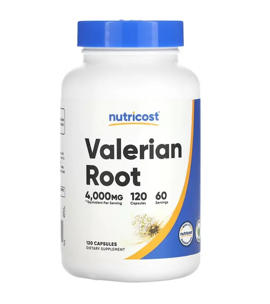 Valerian Root 2,000 mg per Capsule - 120 Capsules