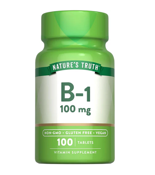 Vitamin B-1 100 mg - 100 Tablets