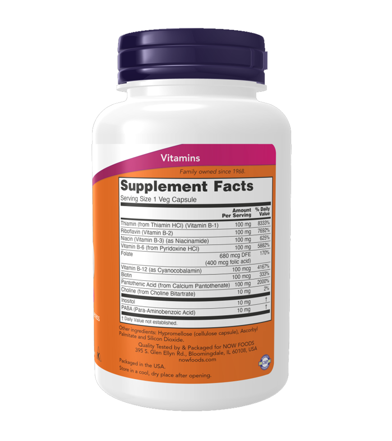 Vitamin B-100 - 100 Veg Capsules