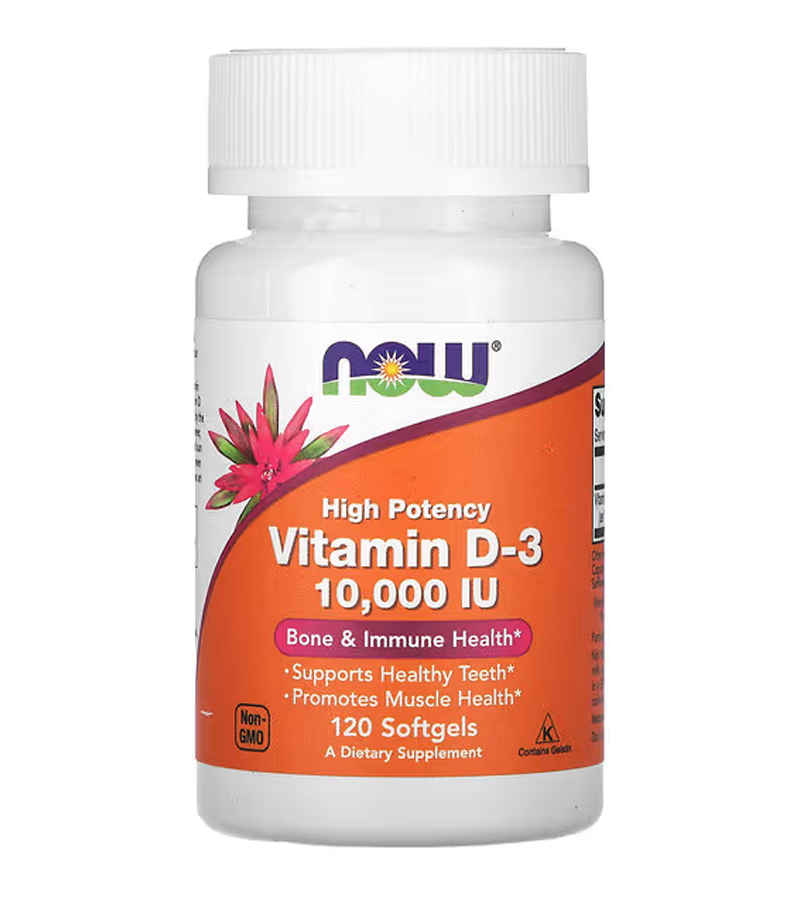 Vitamin D3 10,000 IU - 120 Softgels