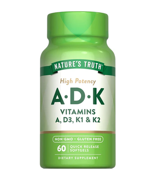 Vitamins A-D-K - 60 Softgels