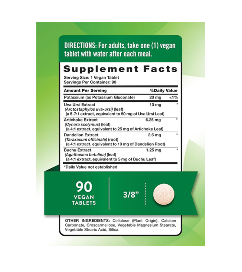 Water Pill with Potassium - 90 Tablets