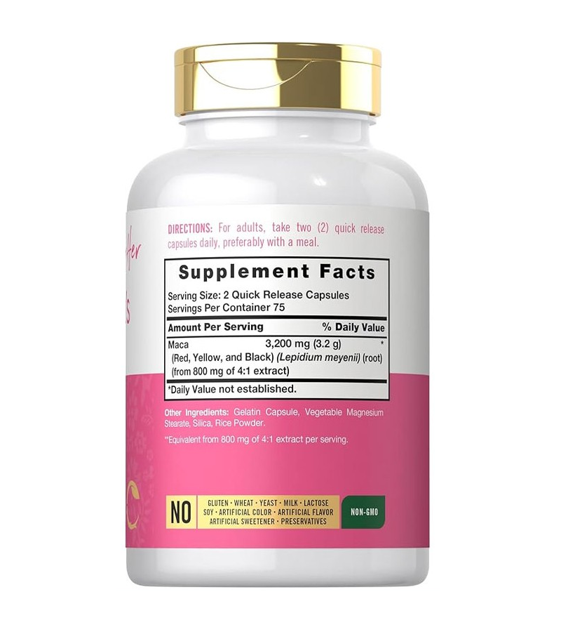 Women's Maca 3200mg - 150 Capsules