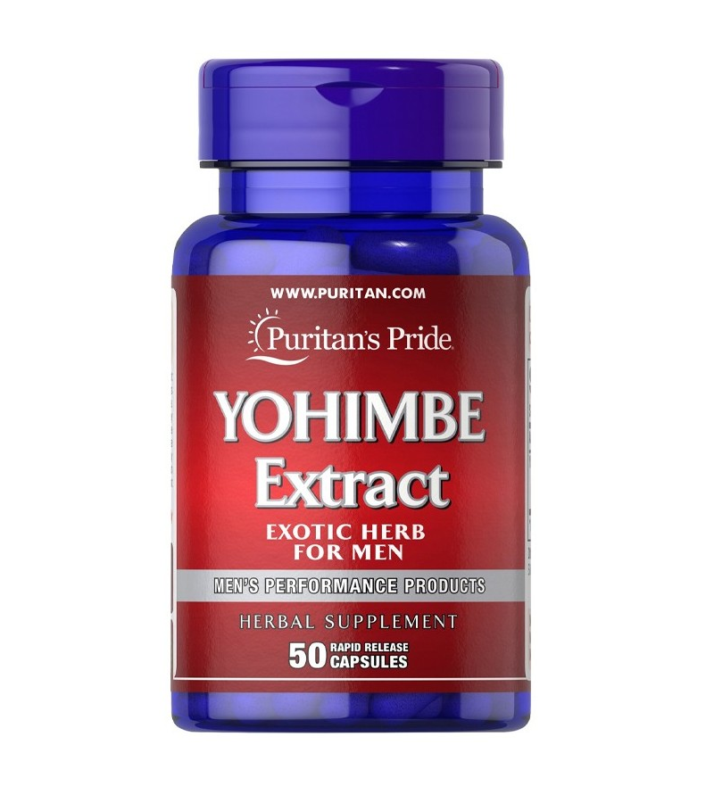 Yohimbe Extract - 50 Capsules