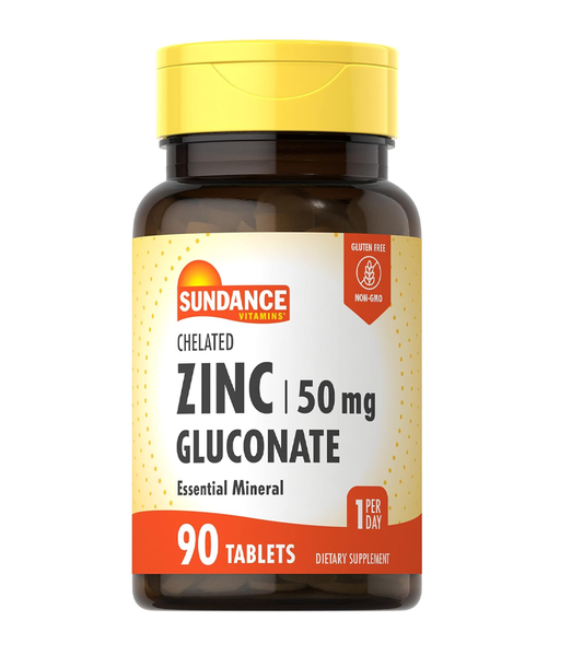 Zinc Gluconate 50 mg - 90 Tablet