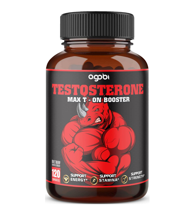 Agobi Testosterone Booster Supplement for Male - 60 Capsules