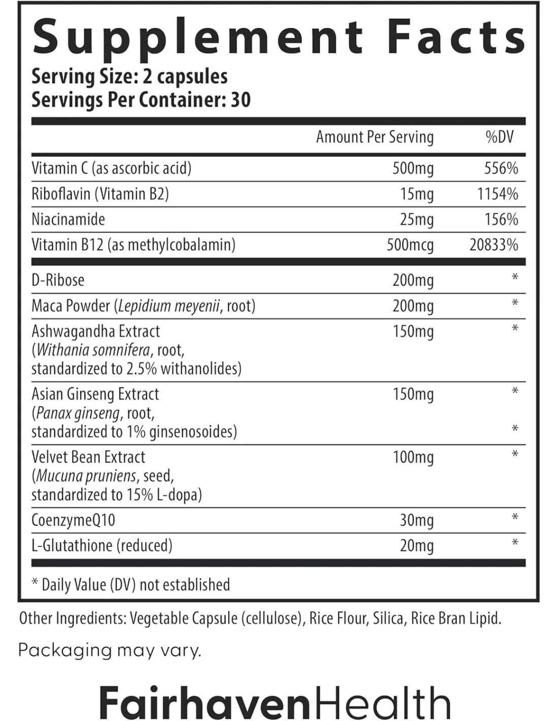 CountBoost Sperm Count Supplement - 60 Capsules