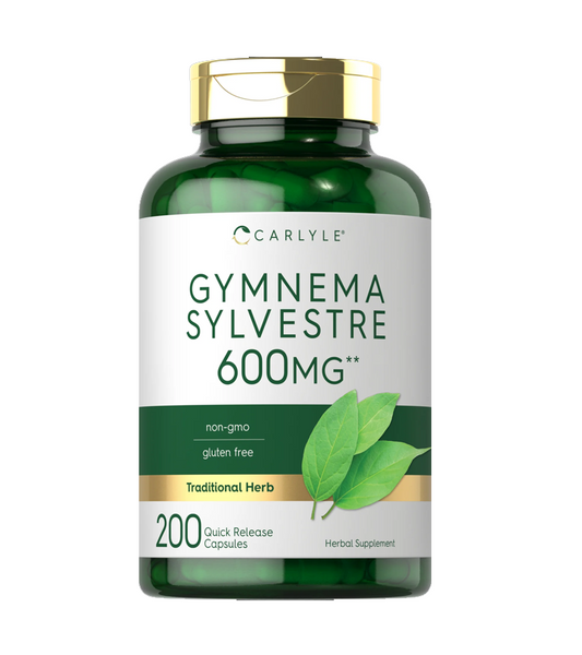 Gymnema Sylvestre Leaf Extract 600 mg | 200 Capsules