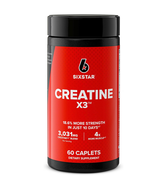 Six Star Creatine Pills X3 - 60 Caplets