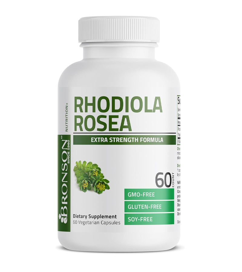 Rhodiola Rosea Root 1000 mg - 60 Quick Release Capsules