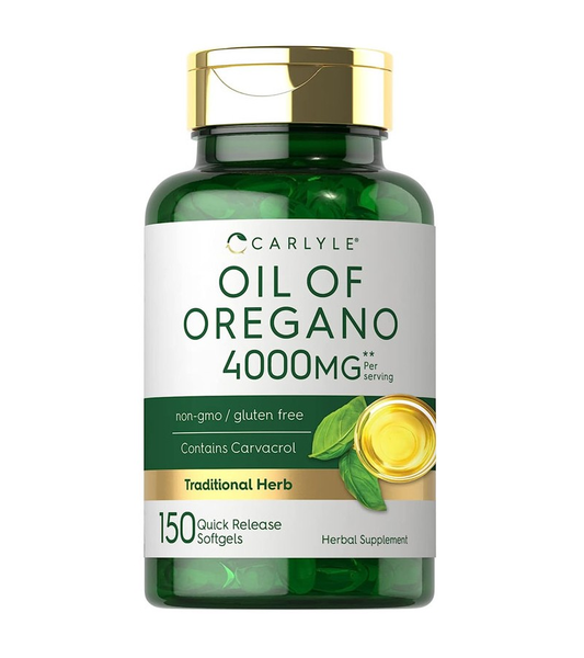 Oil of Oregano Extract 4000mg - 150 Softgels