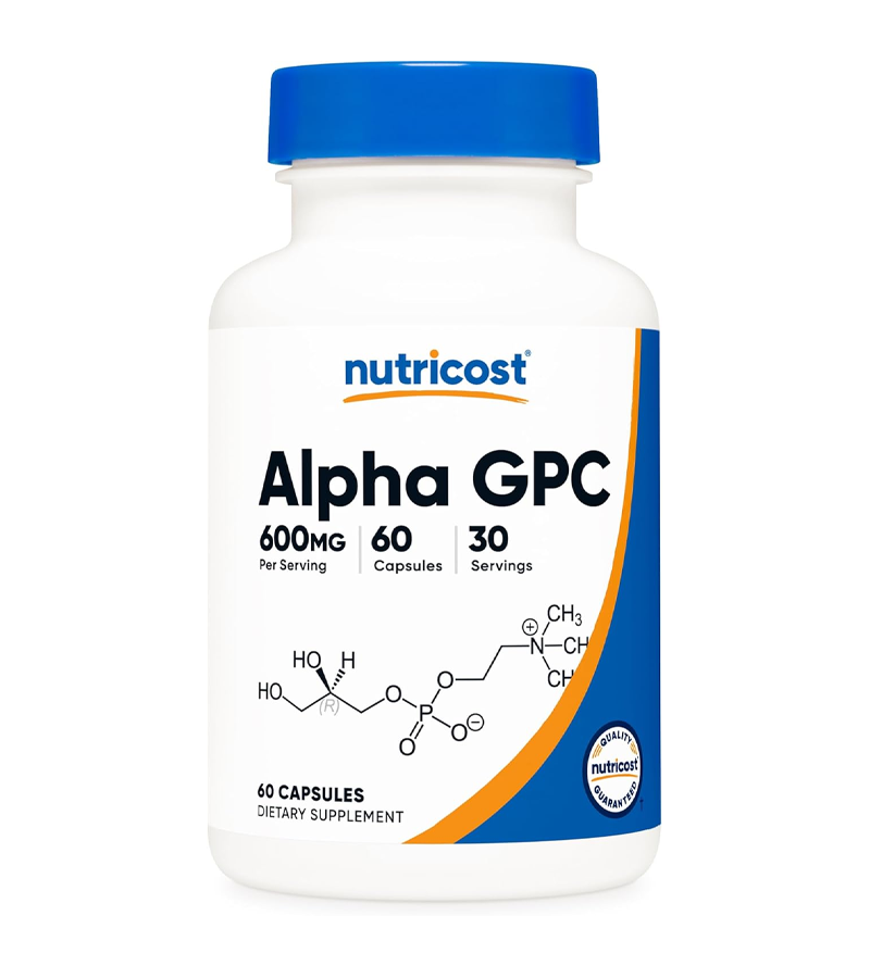 Alpha GPC 600mg Per Serving - 60 Veg Capsules