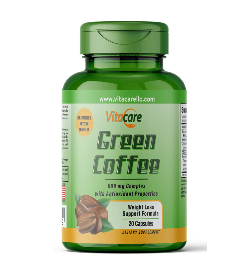 Green Coffee 800 mg Complex - 20 Capsules