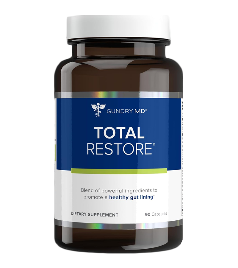 Total Restore Gut Lining Support, Digestive Supplement for Gastrointestinal Wellness - 90 Capsules