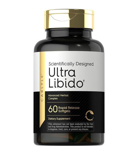 Ultra Libido for Men, Extreme Male Formula - 60 Softgel