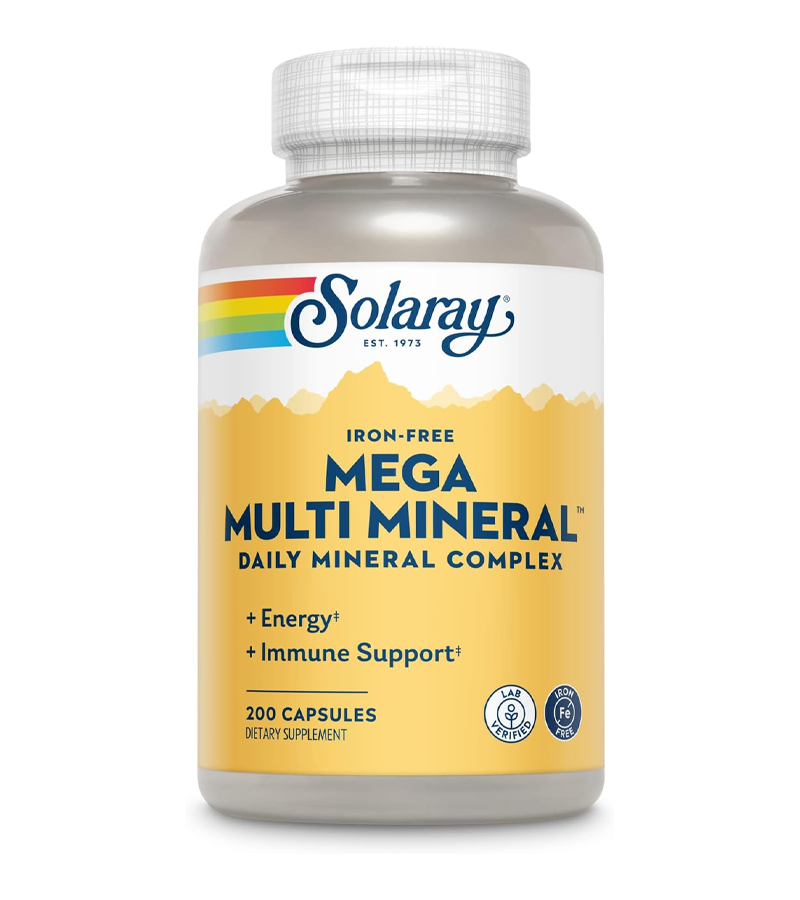 Mega Multi Mineral (Iron free) - 200 Capsules