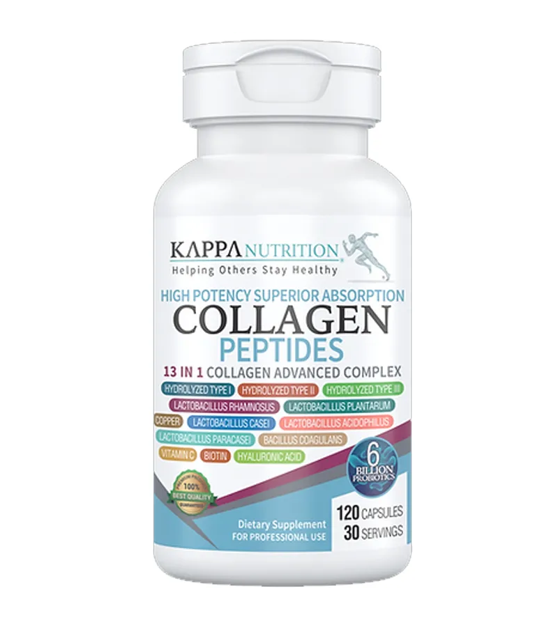 COLLAGEN PEPTIDES 13 IN 1 ADVANCED COMPLEX - 120 Capsules ( Best Before 7 - 2026 )