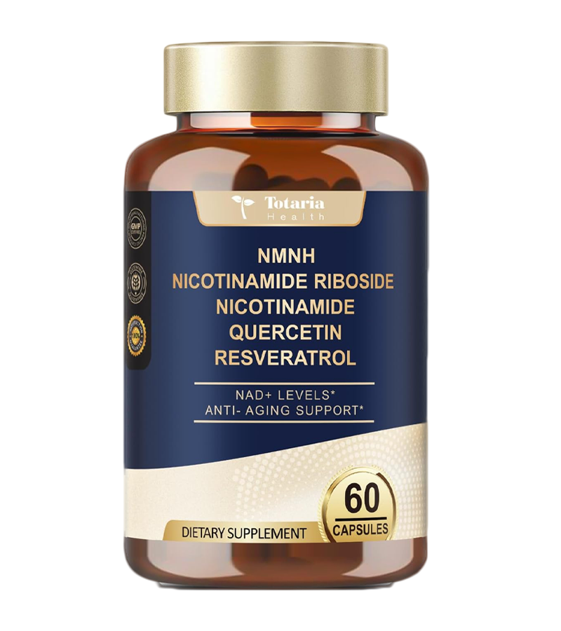 NMNH 500mg With Nicotinamide Riboside, Quercetin & Resveratrol - 60 Capsules