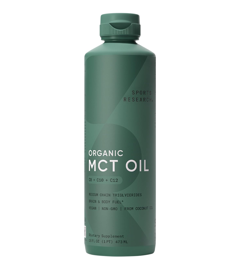 Organic MCT Oil C8, C10, C12 - 473ml