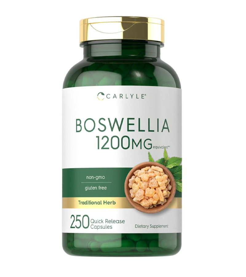 Boswellia Complex 1200 mg with BioPerine ( Black Pepper Extract) 1200mg - 250 Capsules