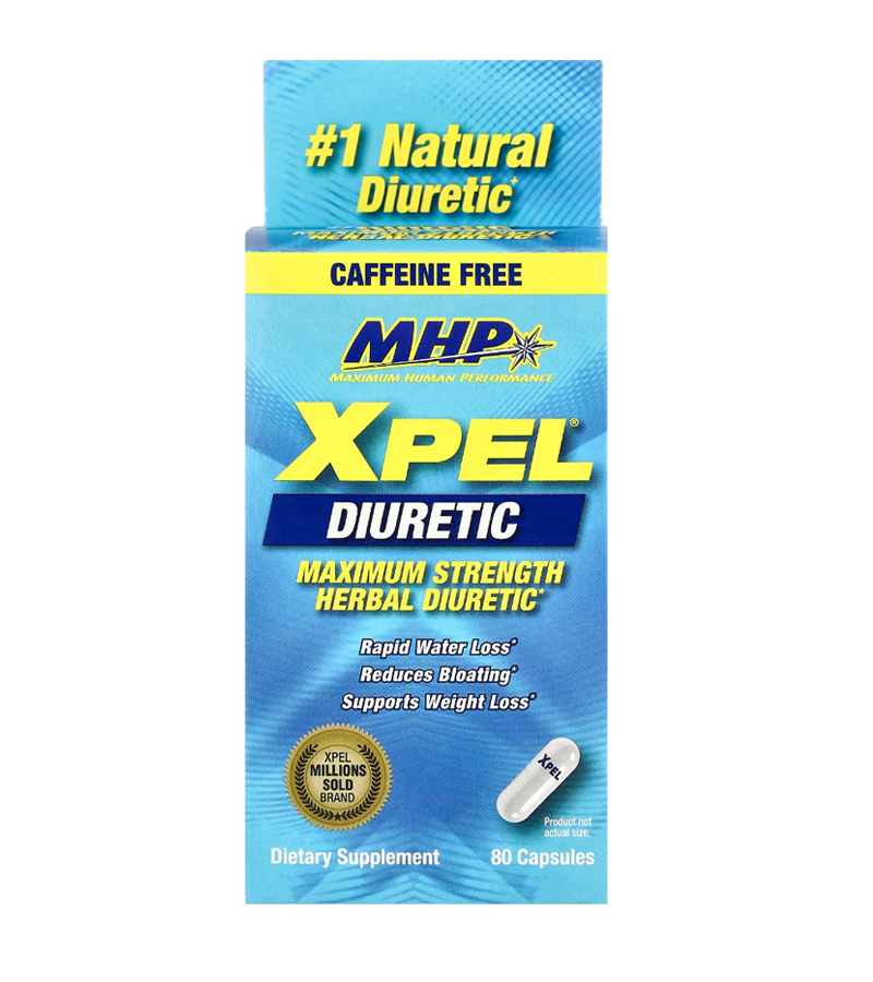 Xpel Mhp Maximum Strength Diuretic - 80 Capsules