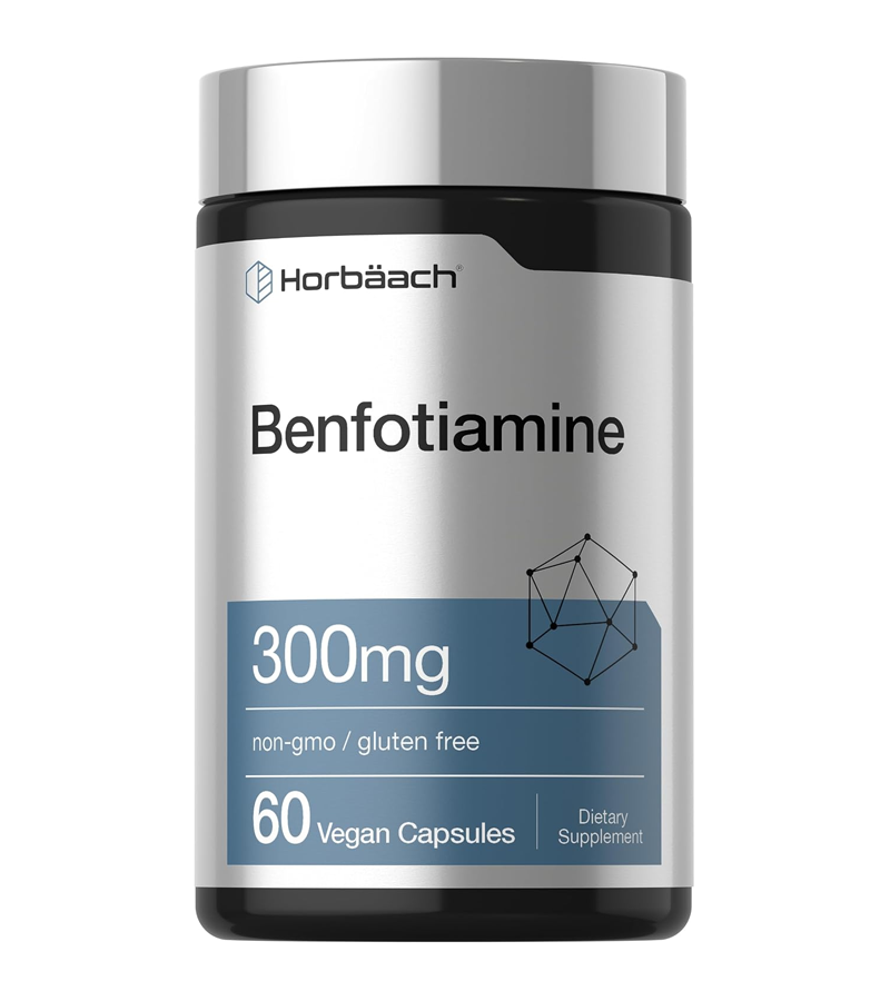 Benfotiamine ( Vitamin B1 Thiamine) 300mg - 60 Capsules