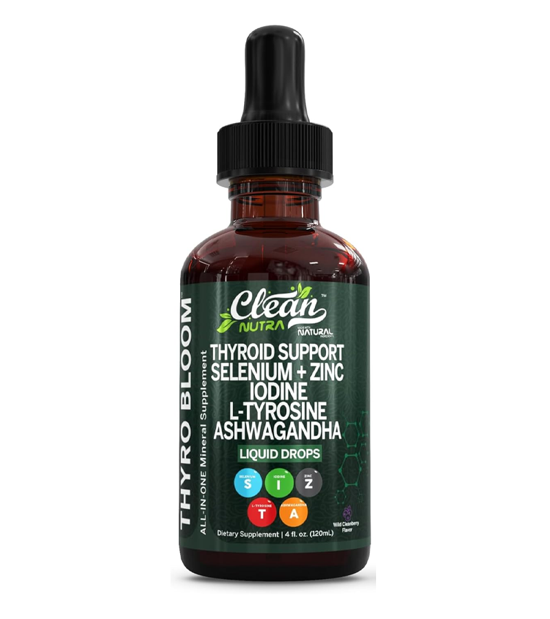 Thyroid Support All In One Liquid Drops Formula - 120ml