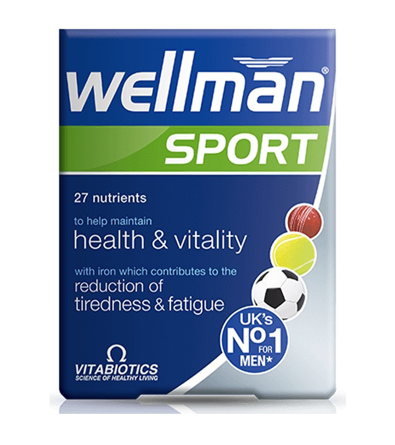 Wellman Sport - 30 Tablets