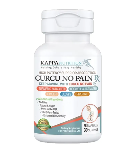 CURCU NO PAIN RX / 5 IN 1 ADVANCED COMPLEX,  JOINT SUPPORT SUPPLEMENT- 90 CAPSULES