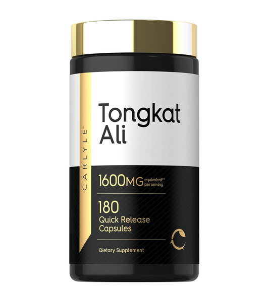 Tongkat Ali 1600 mg Per Serving - 180 Capsules
