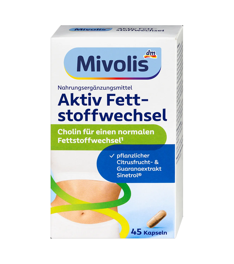 Mivolis Active fat (Aktiv Fett ) metabolism capsules 45 capsules