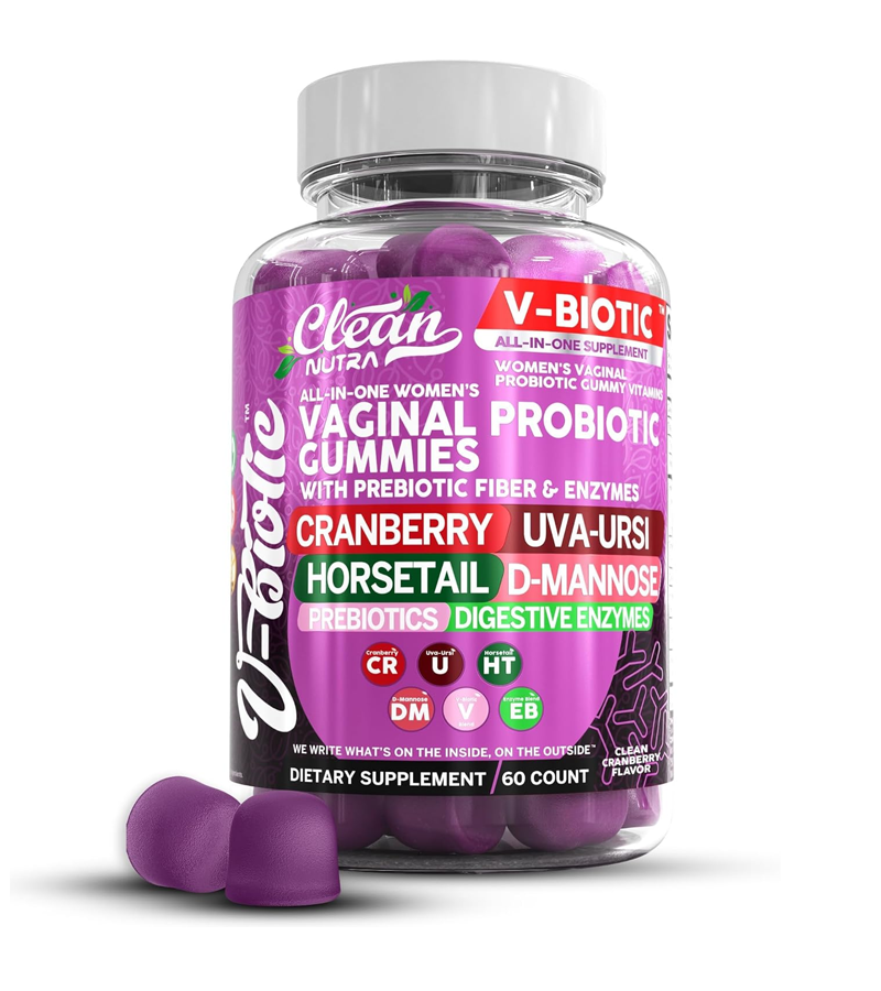 All In One Women's Vaginal Probiotic Gummies - 60 Gummies