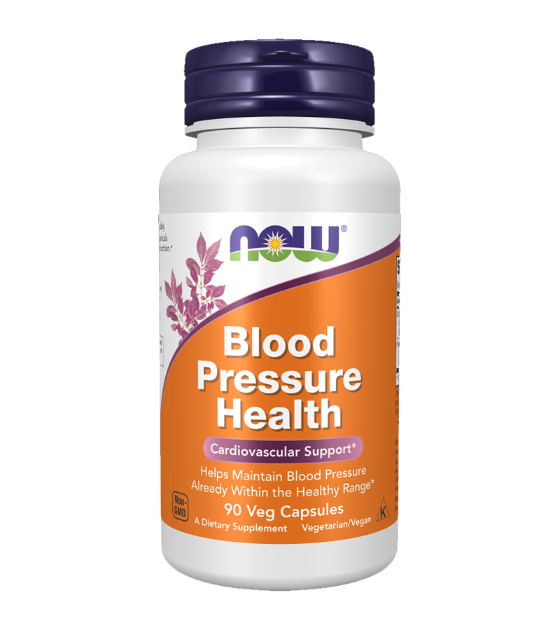 Blood Pressure Health, Cardiovascular Wellness Support - 90 Veg Capsules