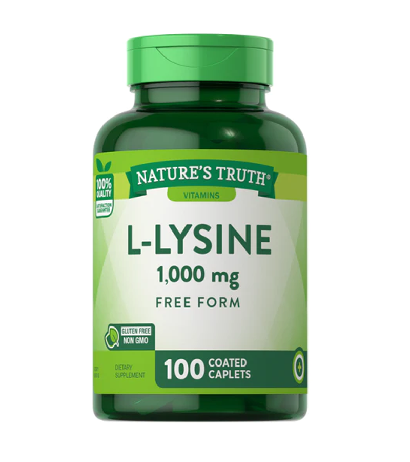 L-LYSINE 1000 MG - 100 Coated Caplets
