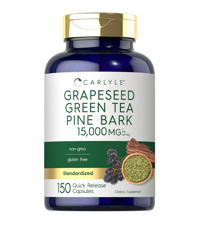 Grape Seed ,Green Tea & Pine Bark Complex - 150 Capsules