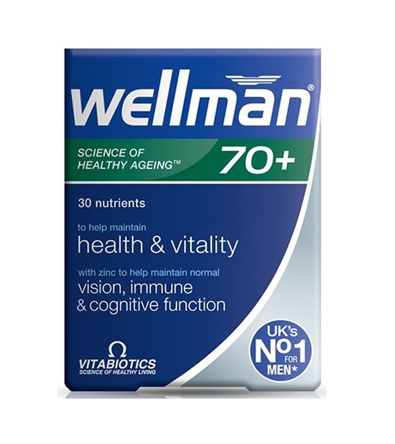 Wellman 70+ / 30 Tablets