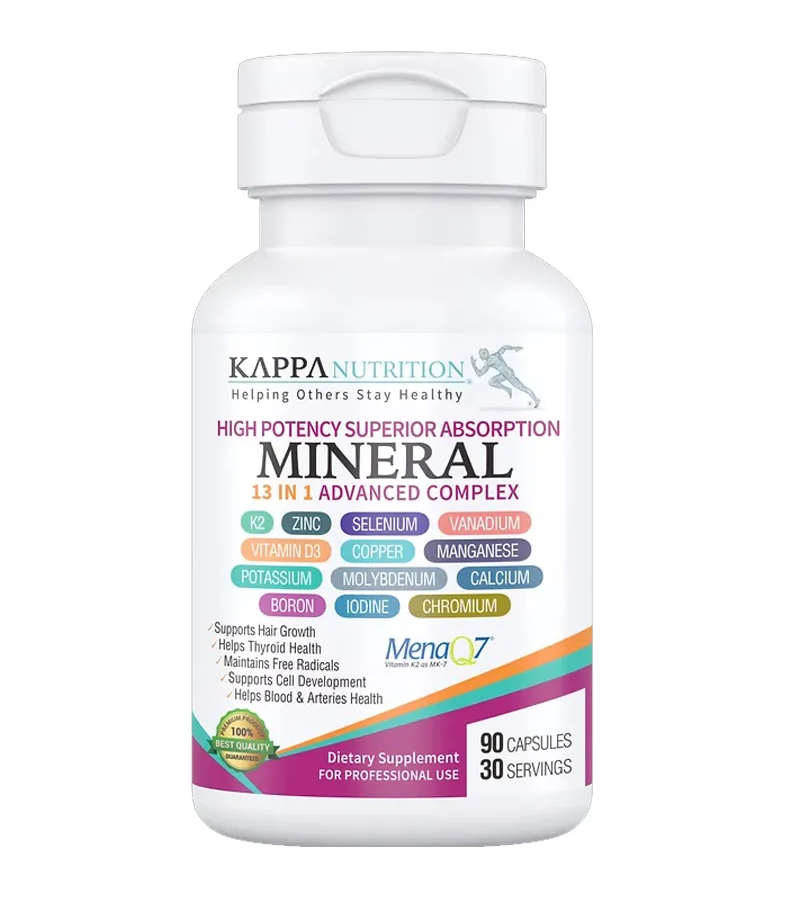 MINERAL 13 IN 1 ADVANCED COMPLEX - 90 Capsules