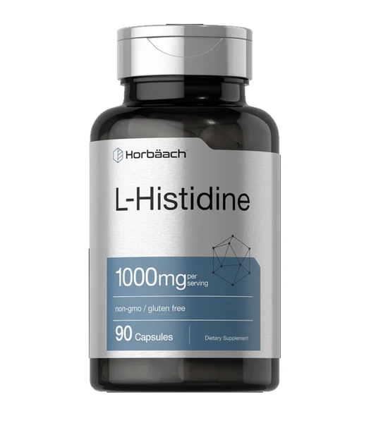 L-Histidine 1000mg per serving - 90 Capsules
