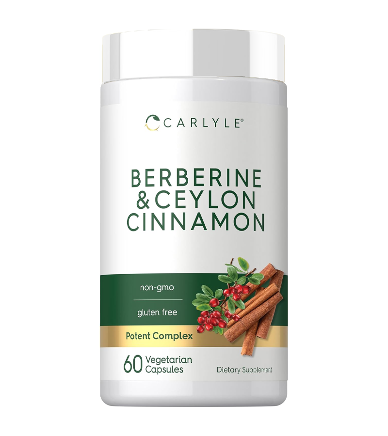 Berberine with Ceylon Cinnamon 2000mg - 60 Capsules